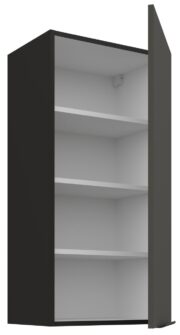 Κρεμαστό ντουλάπι Arianna 45 G 90 1F-Γκρι - Image 2