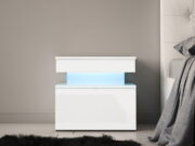 Κομοδίνο Glossa 1S με LED-Leuko Gualistero - Image 5