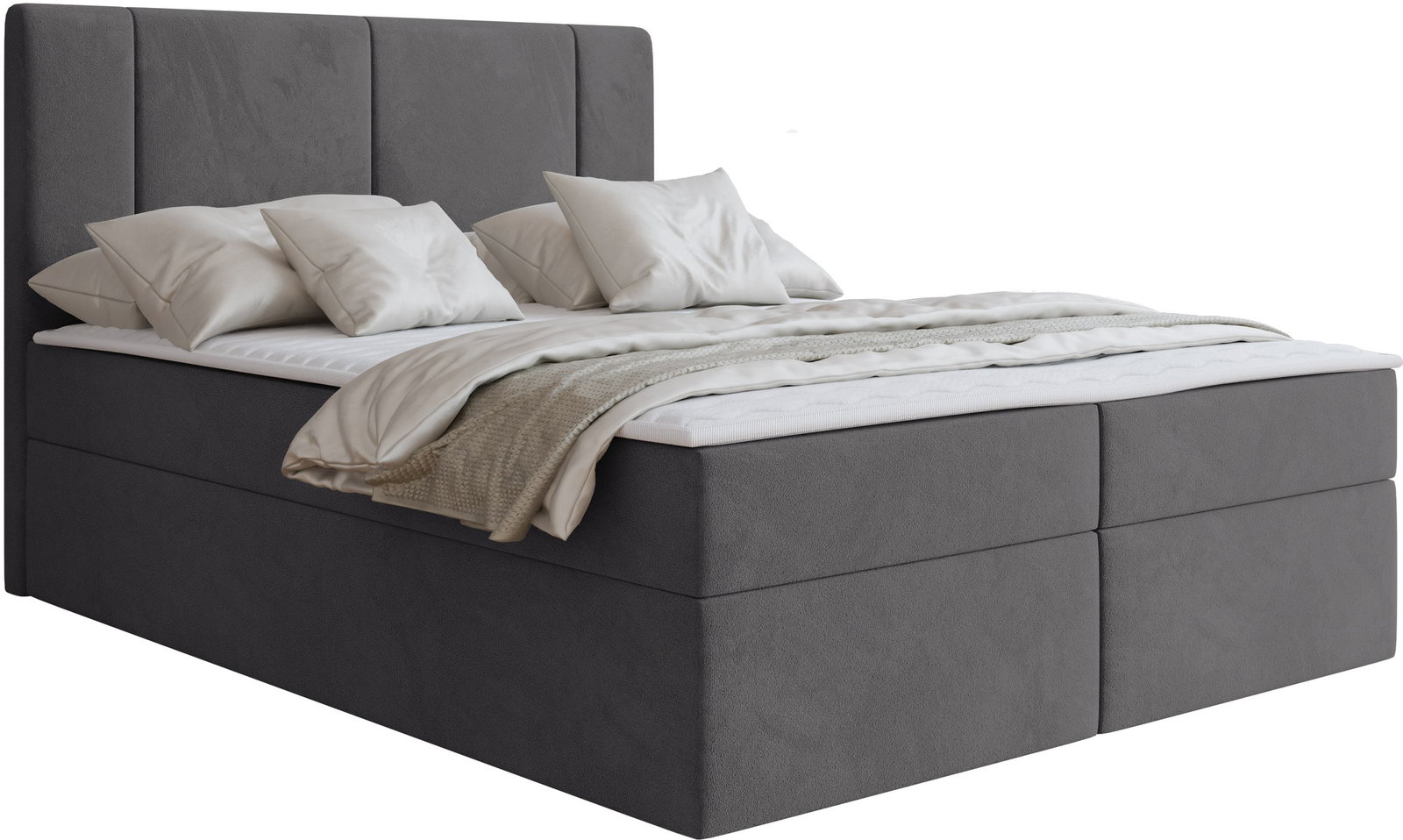 2pwsgg383n4bgza6hr1fp9c653fk Επενδυμένο Κρεβάτι Michelle-160 x 200-Γκρι Σκούρο - Image 1