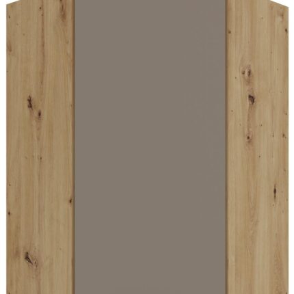 Κρεμαστό ντουλάπι γωνιακό Arianna 60x60 GN 90 1F-Γκρέζ