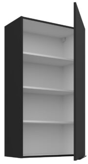 Κρεμαστό ντουλάπι Arianna 60 G 108 1F-Μαύρο - Image 2