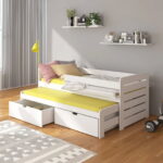 Παιδικό Κρεβάτι Mirko-200 x 90-Με προστατευτικό-Leuko