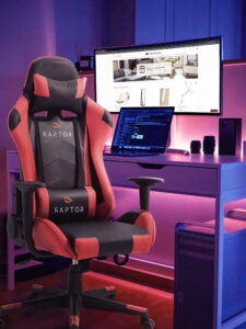Καρέκλα Gaming Raptor Alyx-Kokkino - Image 3