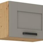Κρεμαστό ντουλάπι Nelor 50 GU 36 1F-Γκρι σπέσιαλ - Φυσικό