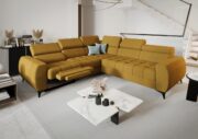 Γωνιακός καναπές Calyra II Relax-Μουσταρδί-Αριστερή - Image 2