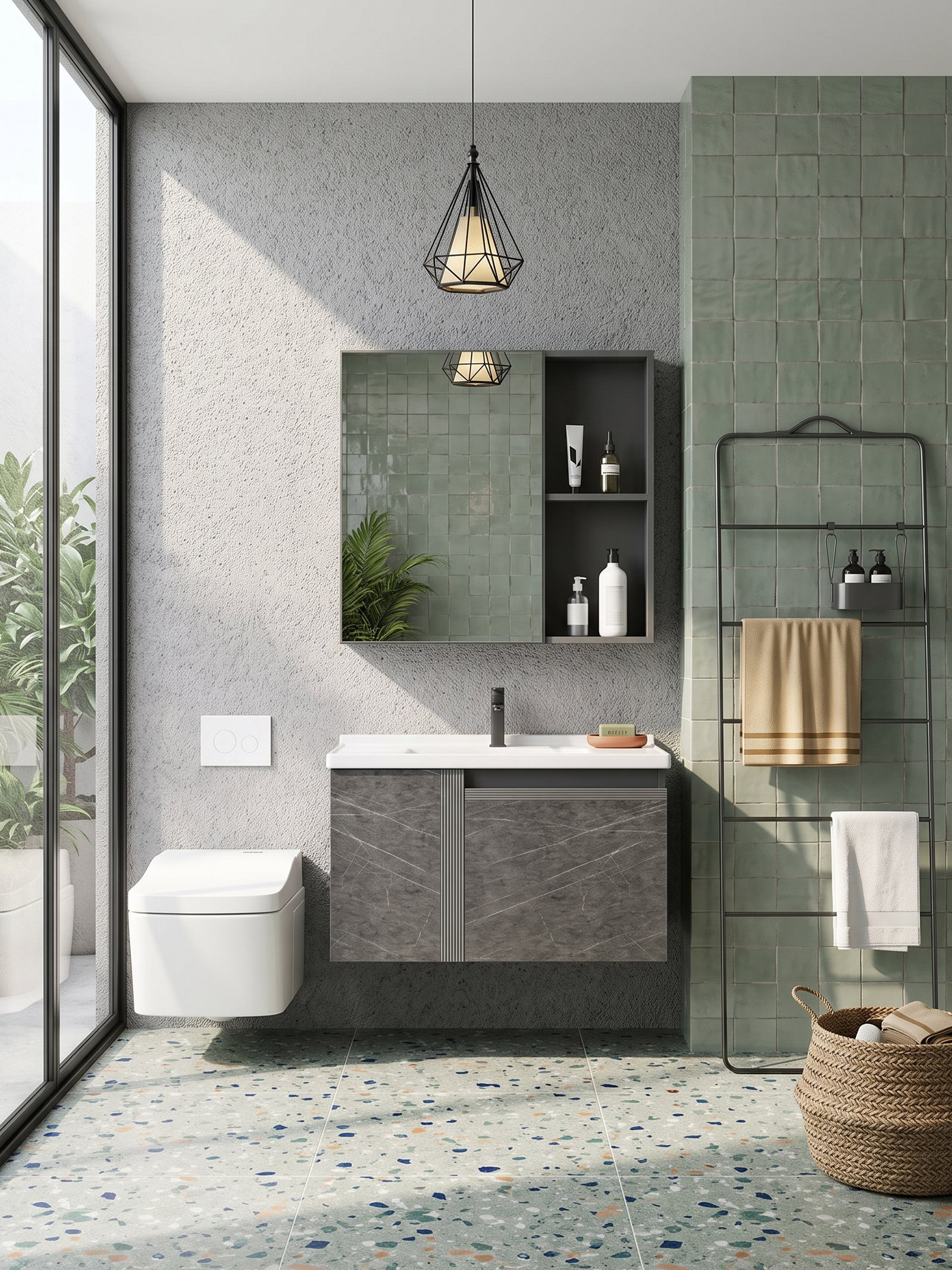 9424n9q4hoifno010wc57o74auyw Σετ μπάνιου Borean-Gkri - Image 1