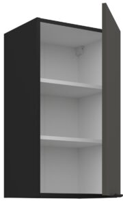 Κρεμαστό ντουλάπι Arianna 40 G 72 1F-Γκρι - Image 2