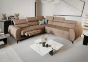 Γωνιακός καναπές Calyra II Relax Lthr-Ταμπά-Αριστερή - Image 2