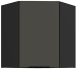 Κρεμαστό ντουλάπι γωνιακό Arianna 60x60 GN 72 1F-Γκρι