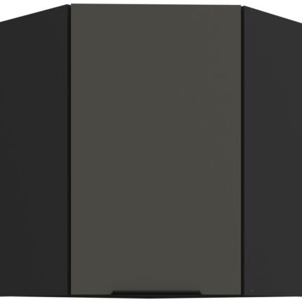 Κρεμαστό ντουλάπι γωνιακό Arianna 60x60 GN 72 1F-Γκρι