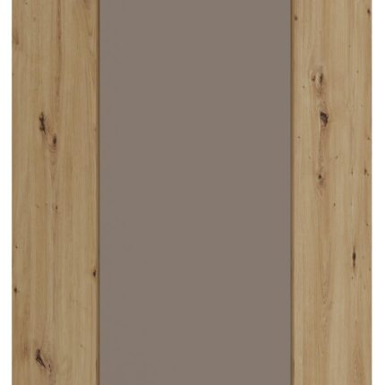 Κρεμαστό ντουλάπι γωνιακό Arianna 60x60 GN 108 1F-Γκρέζ