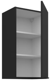 Κρεμαστό ντουλάπι Arianna 40 G 72 1F-Μαύρο - Image 2