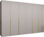 Ντουλάπα Alicante-Cashmere - Χρυσό-Μήκος: 300εκ
