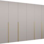 Ντουλάπα Alicante-Cashmere - Χρυσό-Μήκος: 300εκ