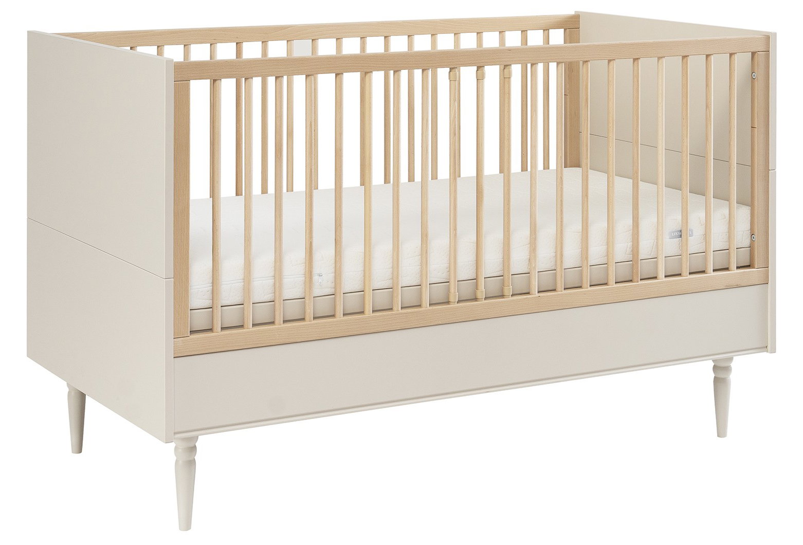 d45nwmx5ttmuqu8ji2xkiasgfafh Βρεφικό Κρεβάτι Petite-70x140-Σαμπανί - Image 1