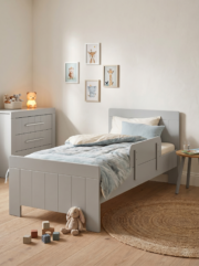 Παιδικό Κρεβάτι Calmo24-90x200-Γκρί
