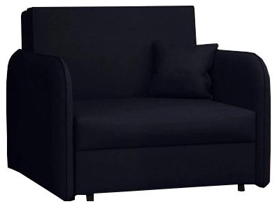 dt6za3vxuiww9k0pkj3p41zsz8ds Πολυθρόνα κρεβάτι Viva Loft I-Μαύρο - Image 1