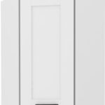 Κρεμαστό ντουλάπι γωνιακό Nelor 60x60 GN 90 1F-Λευκό