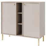 Μπουφές Siera 2F Shelf-Μπεζ