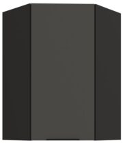 Κρεμαστό ντουλάπι γωνιακό Arianna 60x60 GN 90 1F-Γκρι