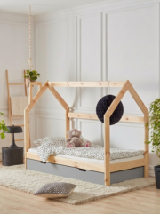 Συρτάρι Για Κρεβάτι HouseBed-Γκρί - Image 3