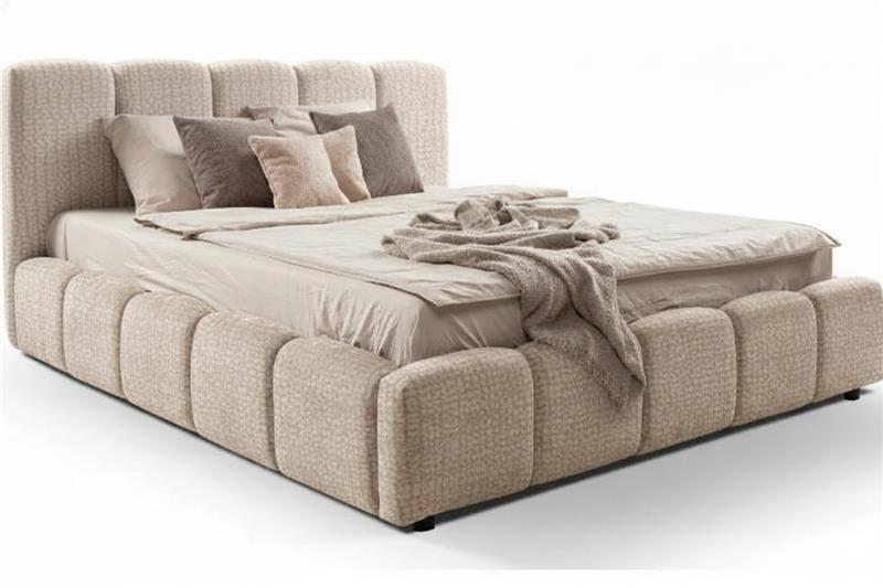 frjstmwbbad5cu8po8t9sqhgcqmx Επενδυμένο κρεβάτι Poni-160 x 200-Εκρού - Image 1
