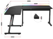 Γωνιακό Γραφείο Gaming Hero 6.0 RGB - Image 3