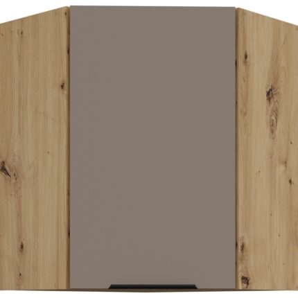 Κρεμαστό ντουλάπι γωνιακό Arianna 60x60 GN 72 1F-Γκρέζ