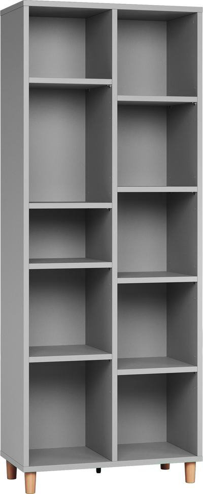 image_126738_simple-2x5-gkri Βιβλιοθήκη Simple 2x5-Γκρι - Image 1