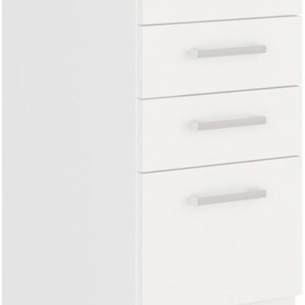 Επιδαπέδιο ντουλάπι Ellore 40D 4S-Leuko