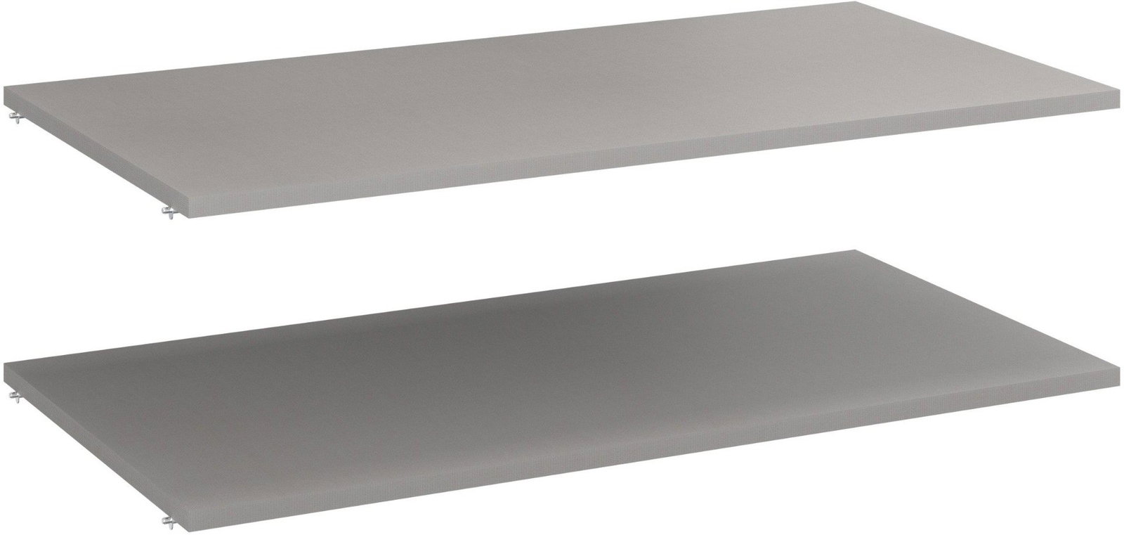 image_171408_2-tablettes-extenso-100-cm-c17_result_1_1 Σετ 2 ραφιών για ντουλάπι βεστιαρίου Seville-Μήκος: 100 εκ. - Image 1