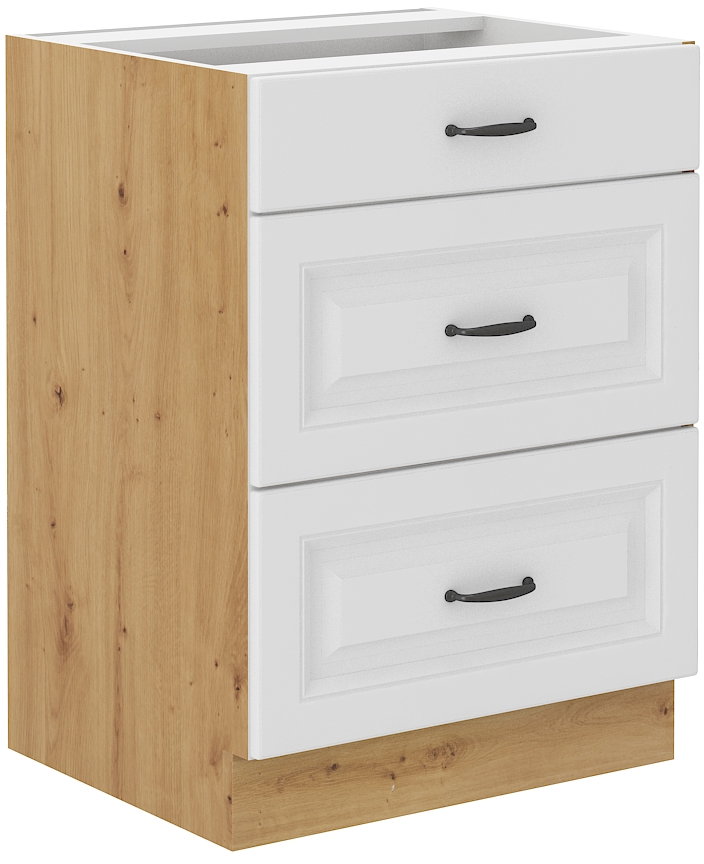 image_380510_60_d_3s_bb_smartbox_-_stilo_wh Επιδαπέδιο ντουλάπι Yvette 60 D 3S-Λευκό - Image 1
