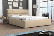 Επενδυμένο κρεβάτι Deco-140 x 200-Mpez - Image 2