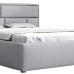 Επενδυμένο κρεβάτι Deco-160 x 200-Gkri Anoixto