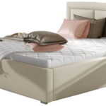 Επενδυμένο κρεβάτι Ross-140 x 200-Mpez-Χωρίς μηχανισμό ανύψωσης
