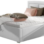 Επενδυμένο κρεβάτι Ross-160 x 200-Leuko-Με μηχανισμό ανύψωσης