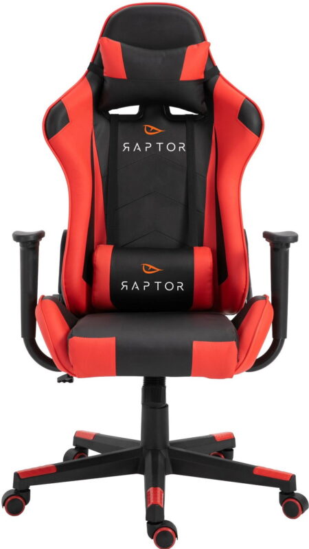 Καρέκλα Gaming Raptor Alyx-Kokkino - Image 2