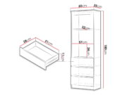 Βιβλιοθήκη Rack 3D-Leuko - Image 3