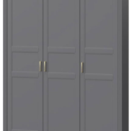 Ντουλάπα τρίφυλλη Tahoma 3D-Anthraki