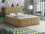 Επενδυμένο κρεβάτι ideal Box-Mpez-160 x 200 - Image 2