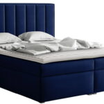Επενδυμένο κρεβάτι ideal Box-Mple-160 x 200