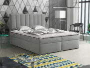 Επενδυμένο κρεβάτι ideal Box-Gkri-180 x 200 - Image 2