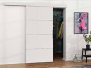 Συρόμενη πόρτα Malibu Plus-Leuko-Μήκος: 86 εκ. - Image 2