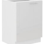 Επιδαπέδιο ντουλάπι Lyona 60 D 1F BB-Leuko