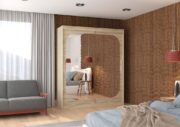 Ντουλάπα Tuscon 180 συρόμενη-Drus anoixto - Image 2