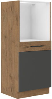 Επιδαπέδιο ντουλάπι Virgo 60 DP 145 1F BB-Anthraki