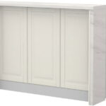 Πάγκος νησίδας Toscana-Μήκος: 135 εκ.-White Marble
