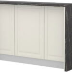 Πάγκος νησίδας Toscana-Μήκος: 150 εκ.-Black stone