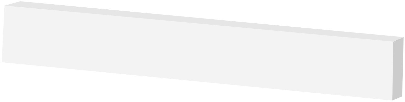 plinth Μπάζα κουζίνας JL Universal-White-Μήκος: 100 εκ. - Image 1