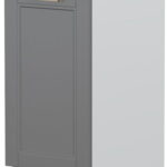 Επιδαπέδιο ντουλάπι Tahoma R-40-1K-Γραφίτης